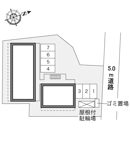 熊谷市宮本町 月極駐車場